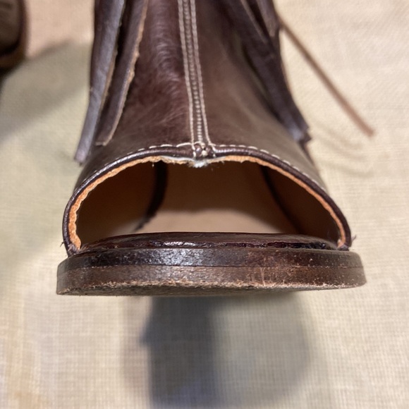 Bed Stu Olivia leather fringe bootie 7.5 - Picture 10 of 13